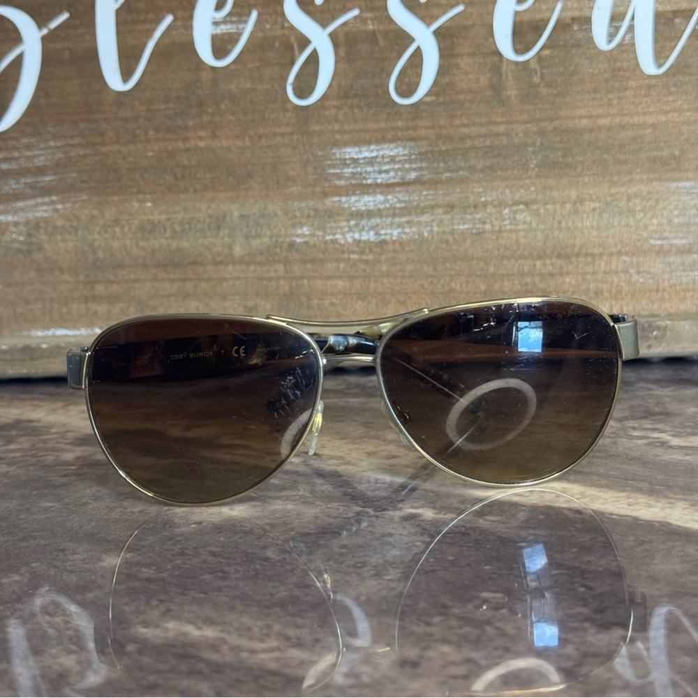 Tory Burch TY6051 Aviator Sunglasses